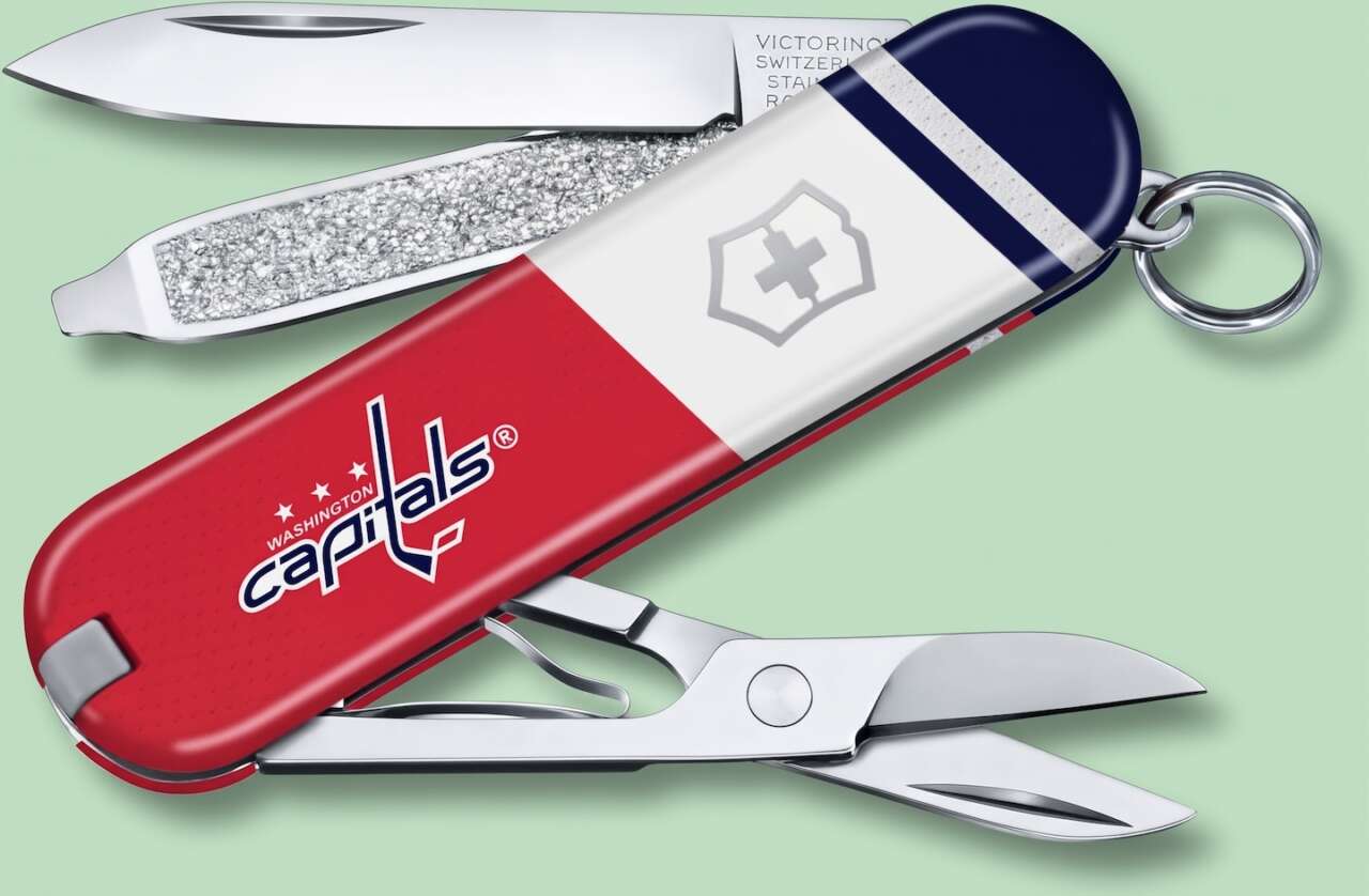 Victorinox Classic SD Swiss Army Knife Washington Capitals Cover