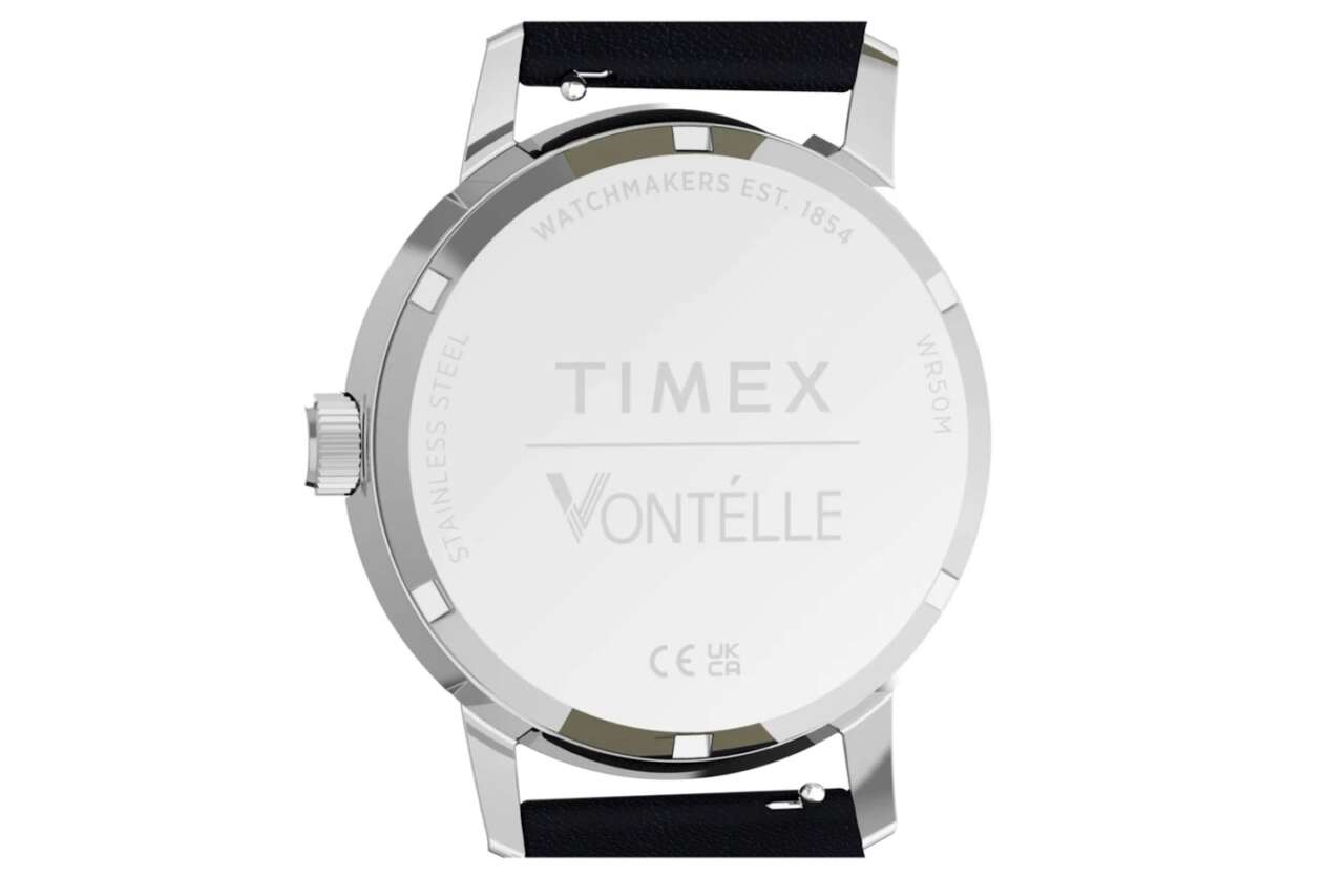 Vontelle x Timex Marlin 40mm Leather Strap Watch 6