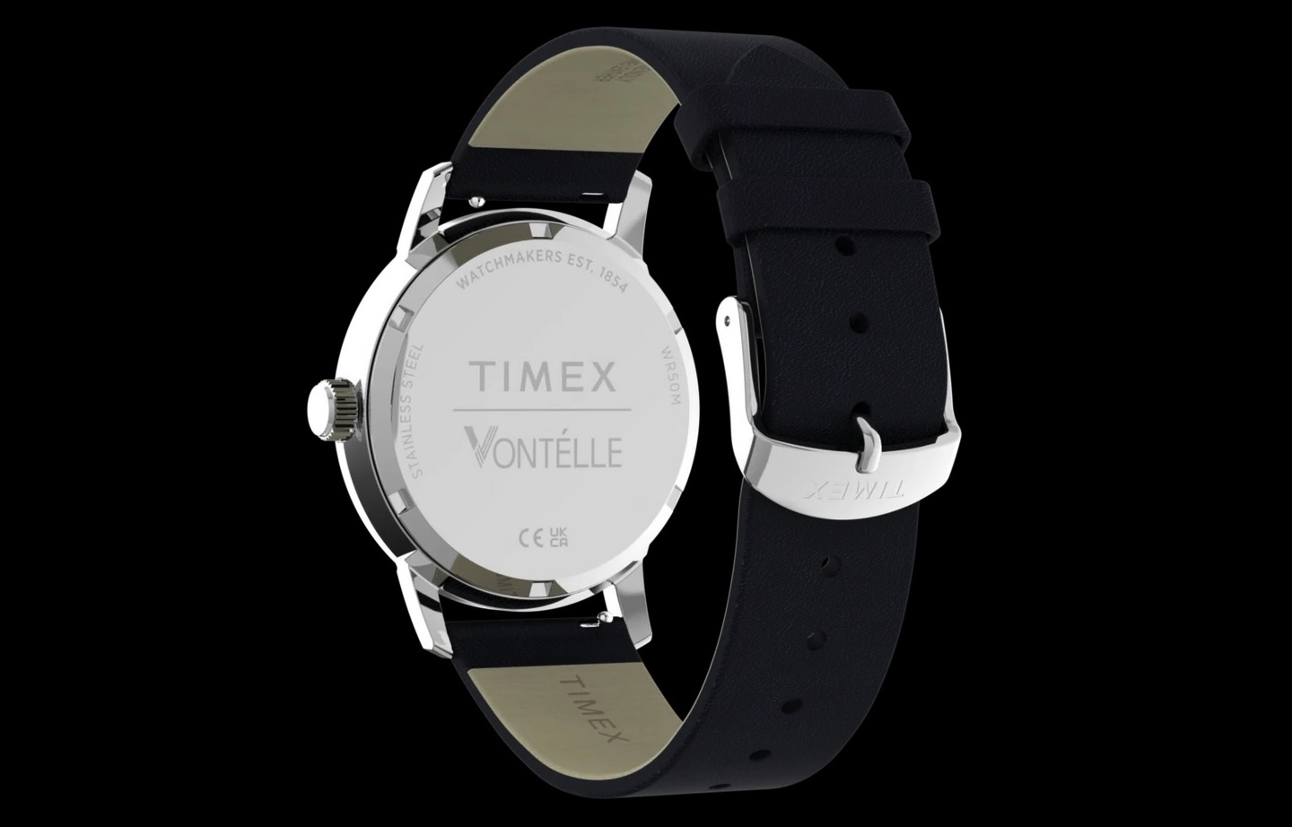 Vontelle x Timex Marlin 40mm Leather Strap Watch 7