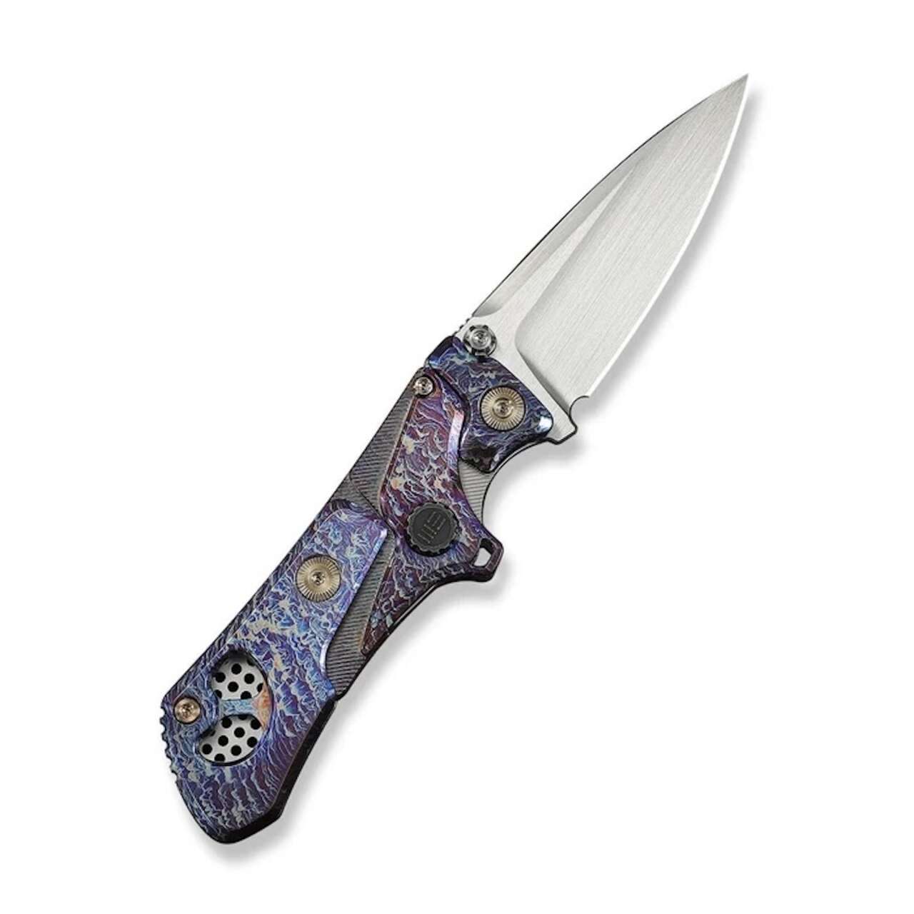 WEKNIFE NexoMorph Thumb Stud Button Lock Morphing Folding Knife 2