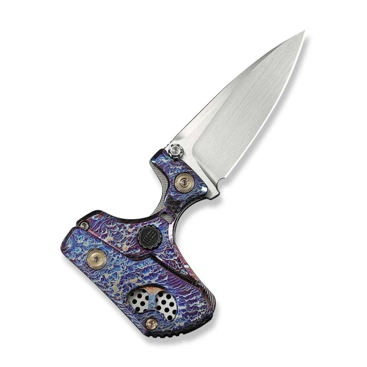 WEKNIFE NexoMorph Thumb Stud Button Lock Morphing Folding Knife 3