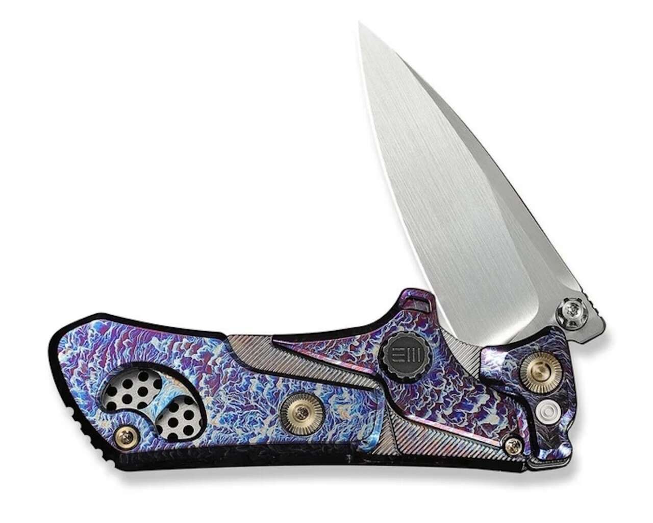 WEKNIFE NexoMorph Thumb Stud Button Lock Morphing Folding Knife 4