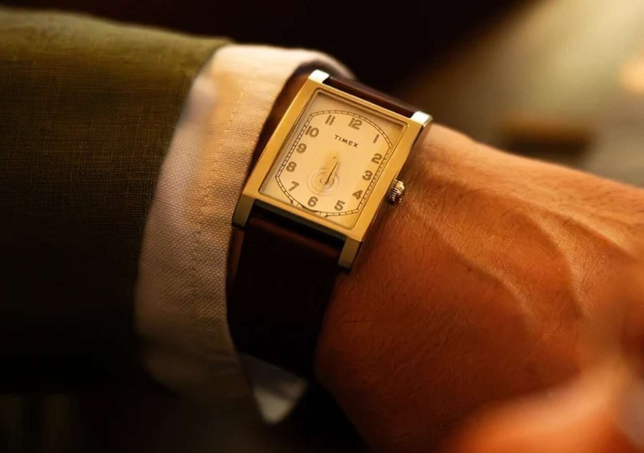 WM Brown x Timex Rectangle 2