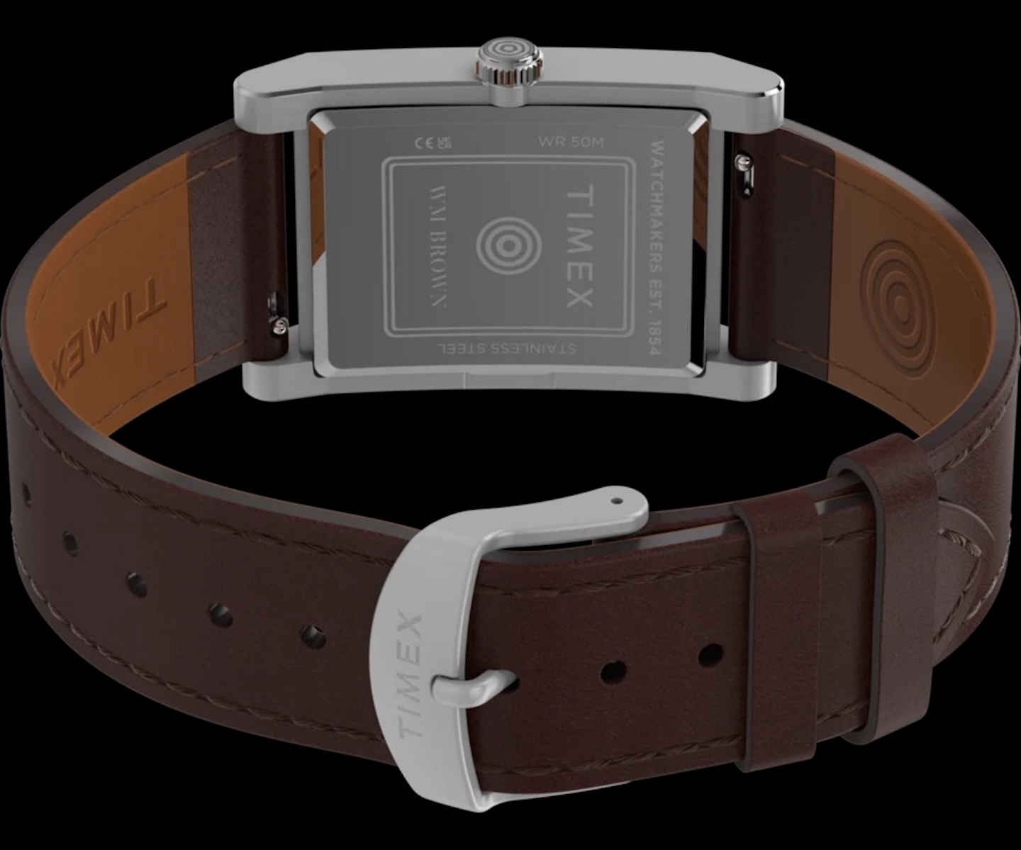 WM Brown x Timex Rectangle 9