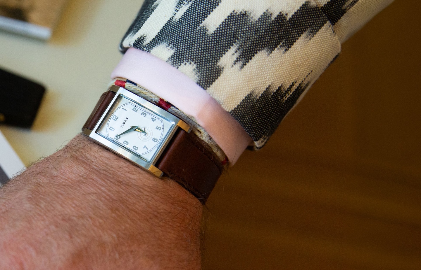 WM Brown x Timex Rectangle