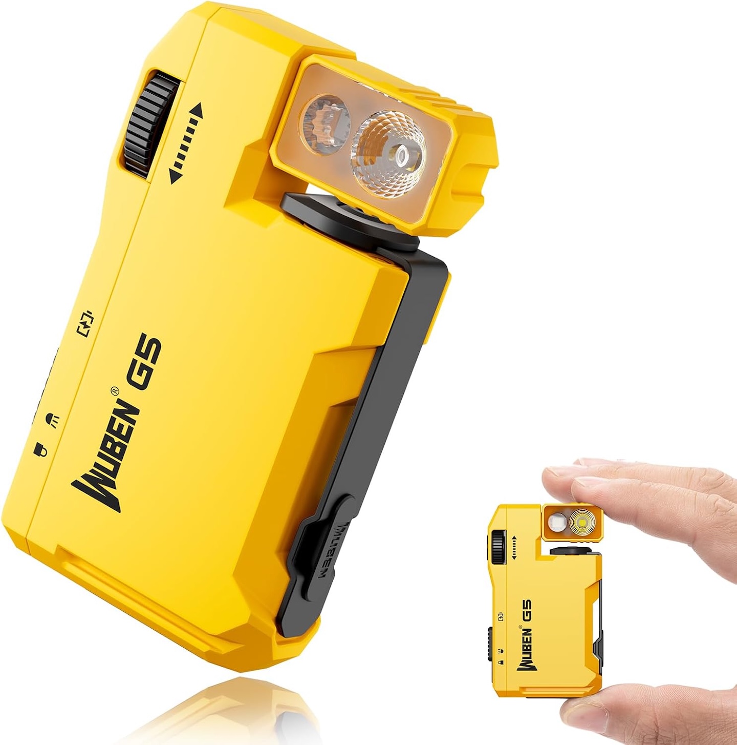 WUBEN G5 EDC Rechargeable Flashlight Mini Bright Small Pocket Flash Light