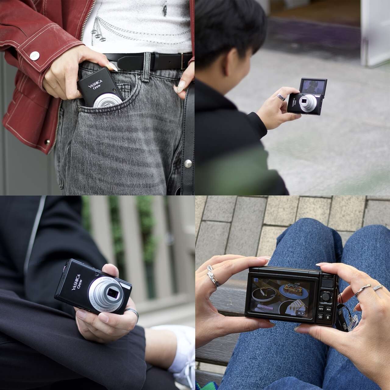 YASHICA Crew Packs 6x Optical Zoom and a Flip Screen Into a Tiny Camera