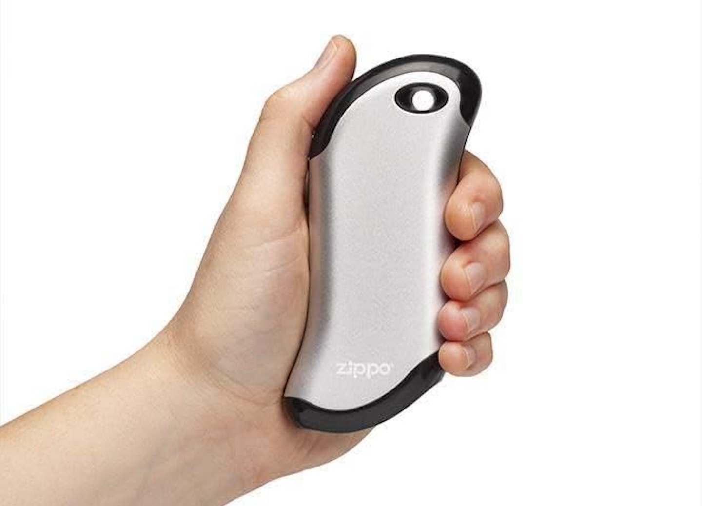 Zippo Silver HeatBank 9s Rechargeable Hand Warmer