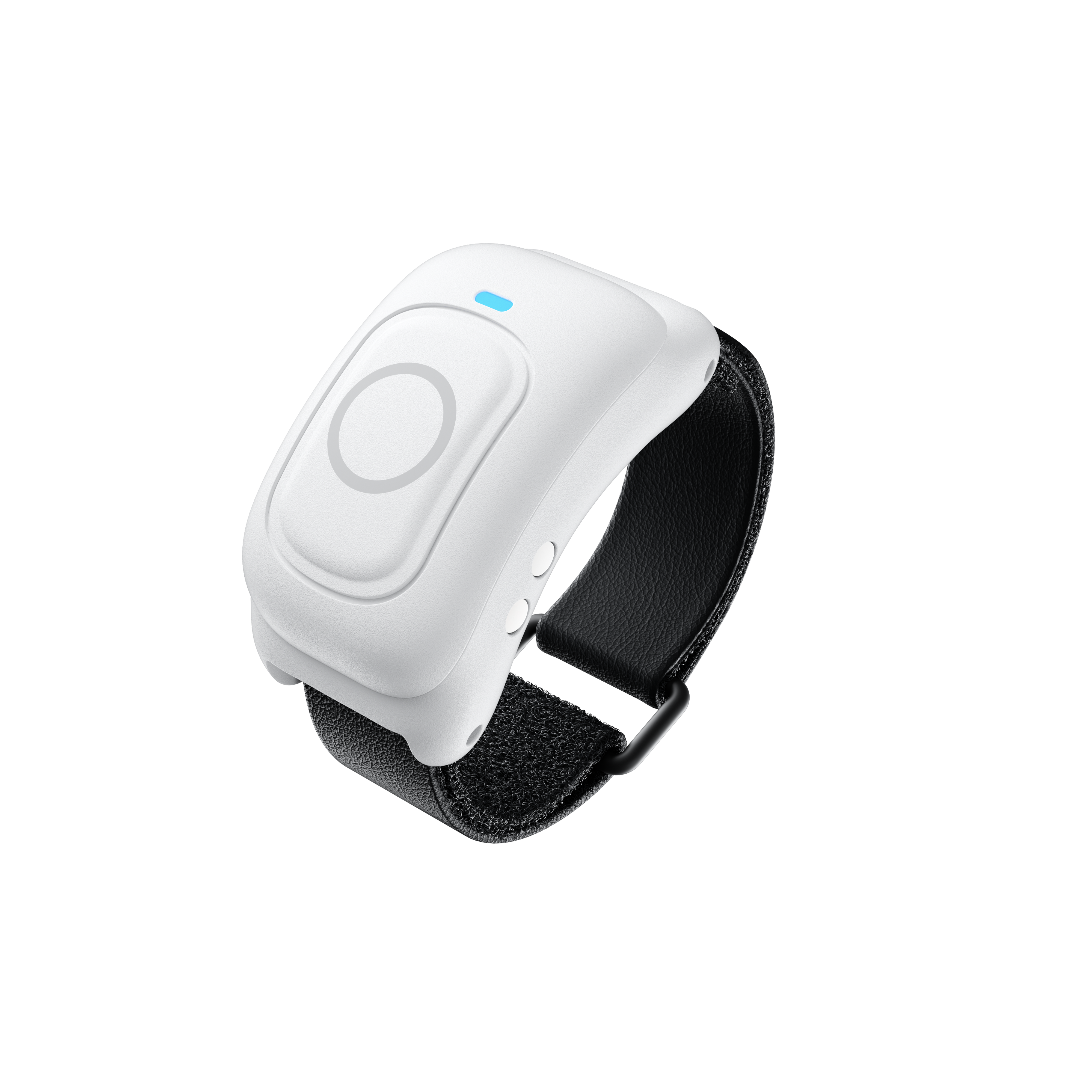 Antigravity Ring Remote with white control housing and black adjustable strap