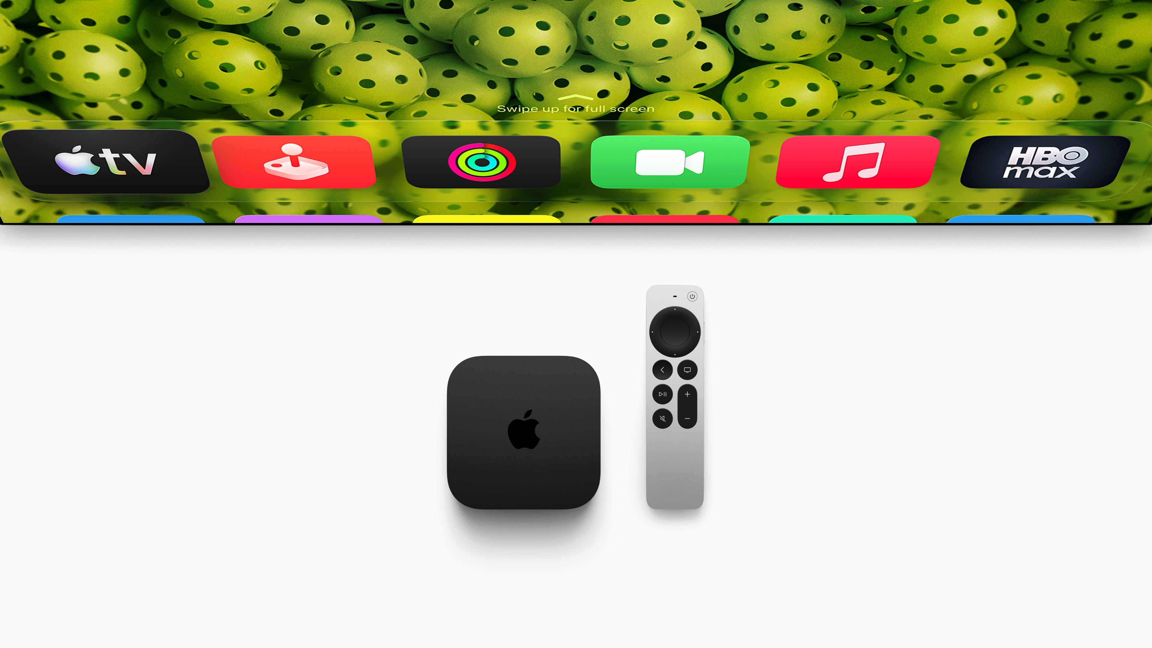 Fourth-generation Apple TV 4K and Siri Remote
