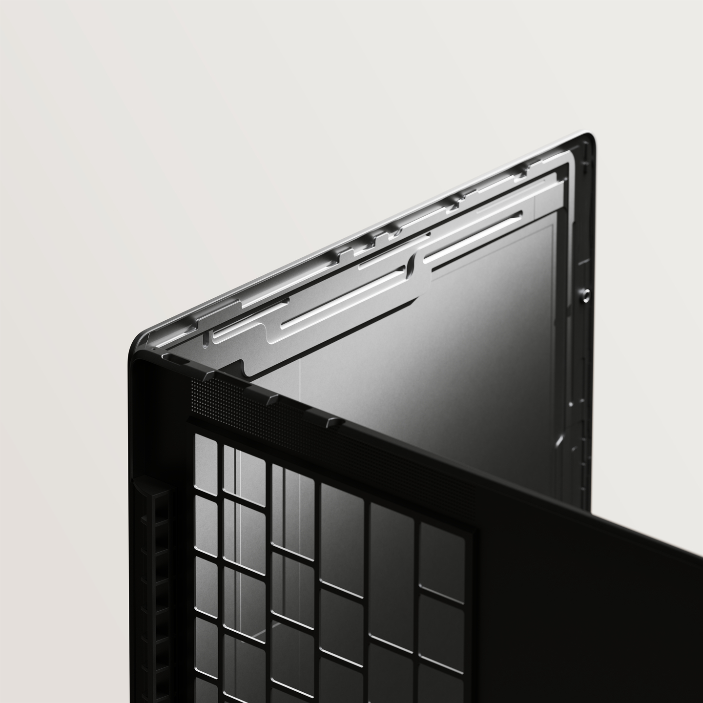 ASUS illustration showing the Googlebook 14 chassis components.