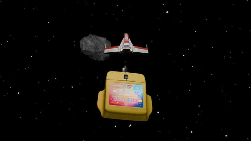 Official Super Mouse animation illustrating motion controls with a yellow touchscreen mouse