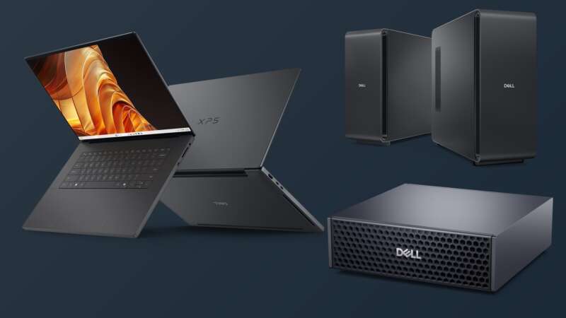 Dell XPS 16 Creator Edition, Creator Edition Desktop and Pro Precision GB300 official product images