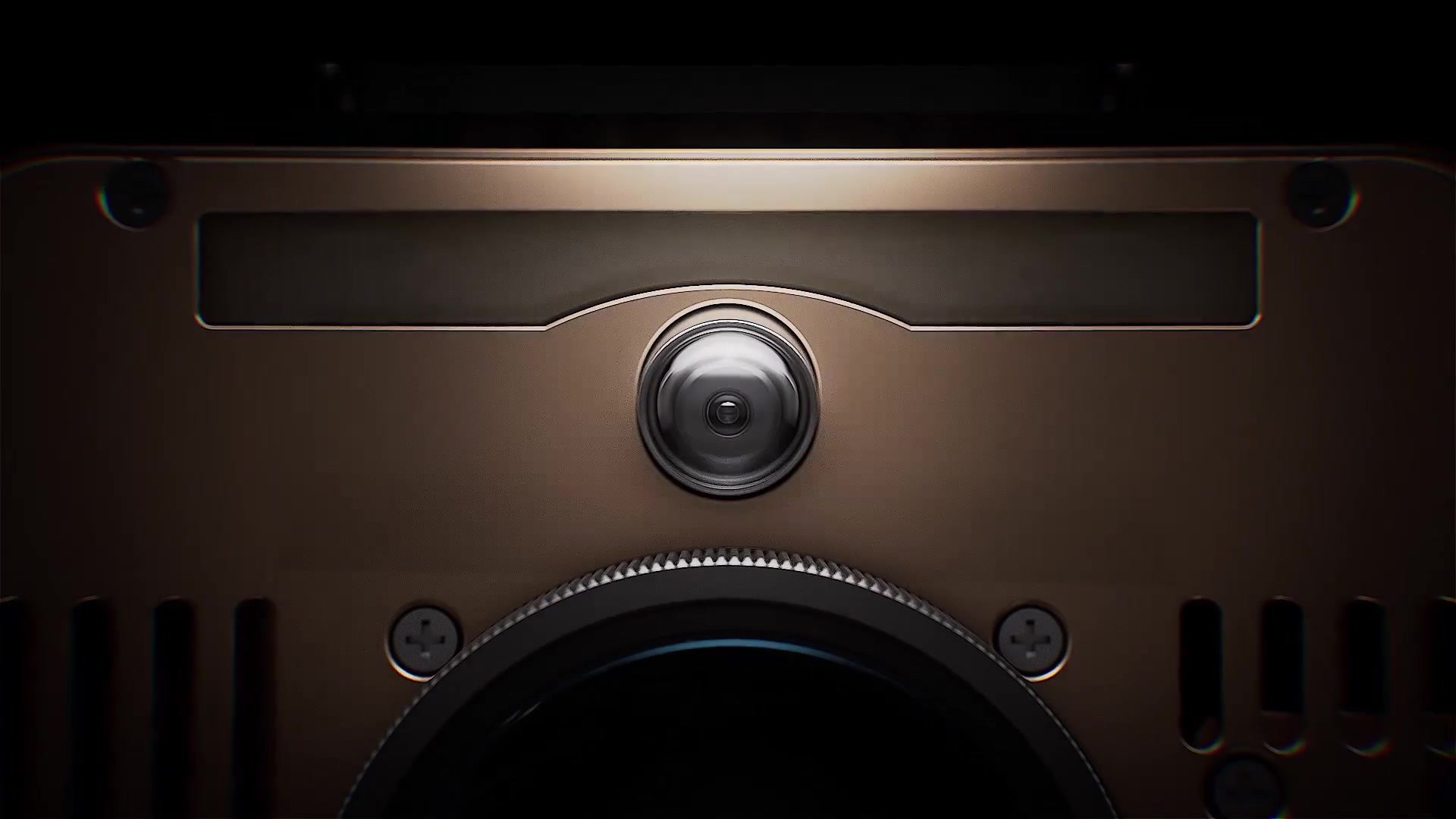 Close-up of the camera inside the xTool F2.