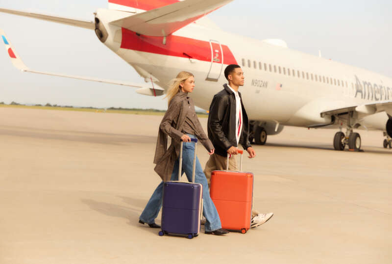 July’s American Airlines luggage pairs nostalgia with built-in tracking
