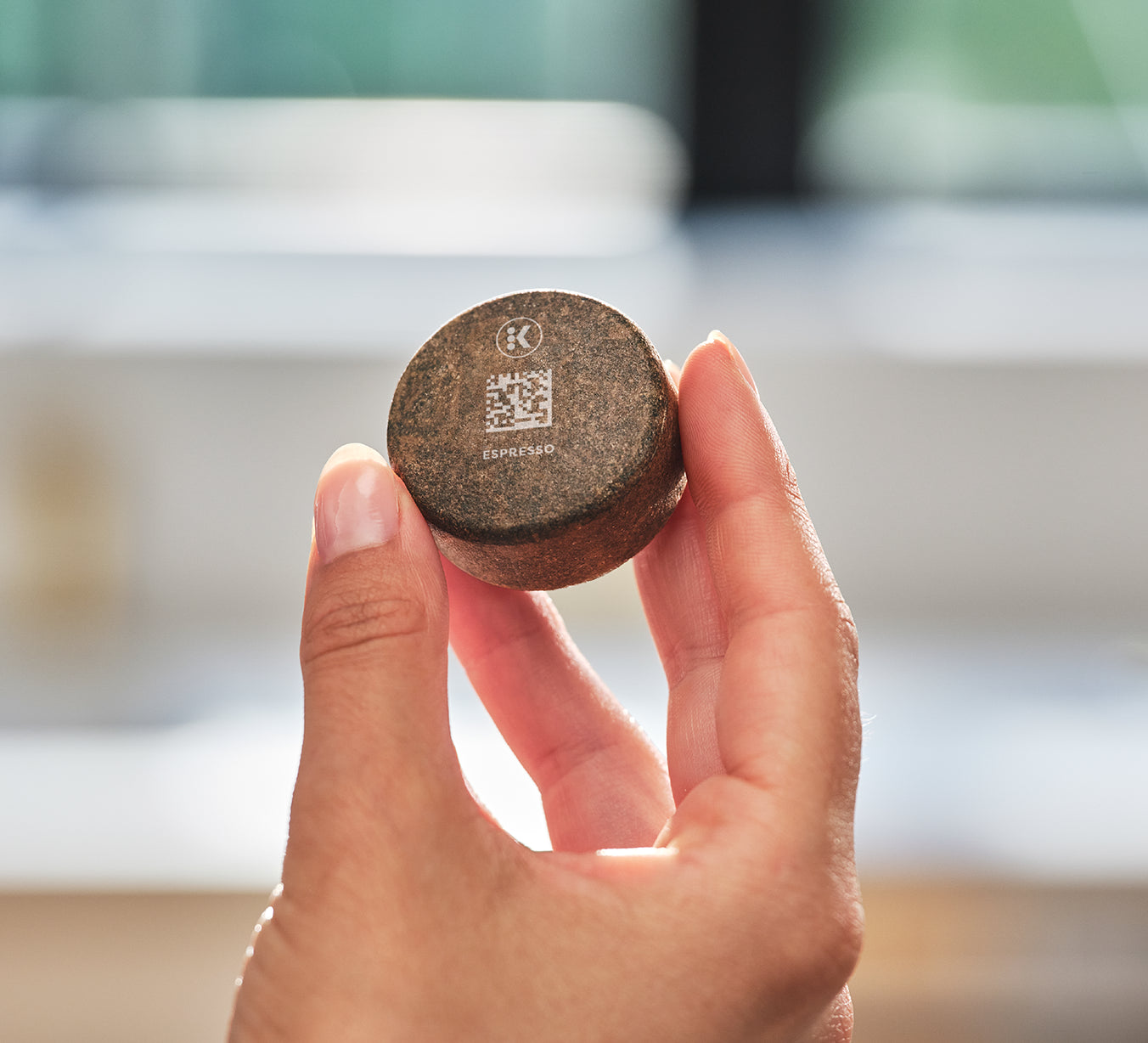 An AltaRound with its recipe code visible.