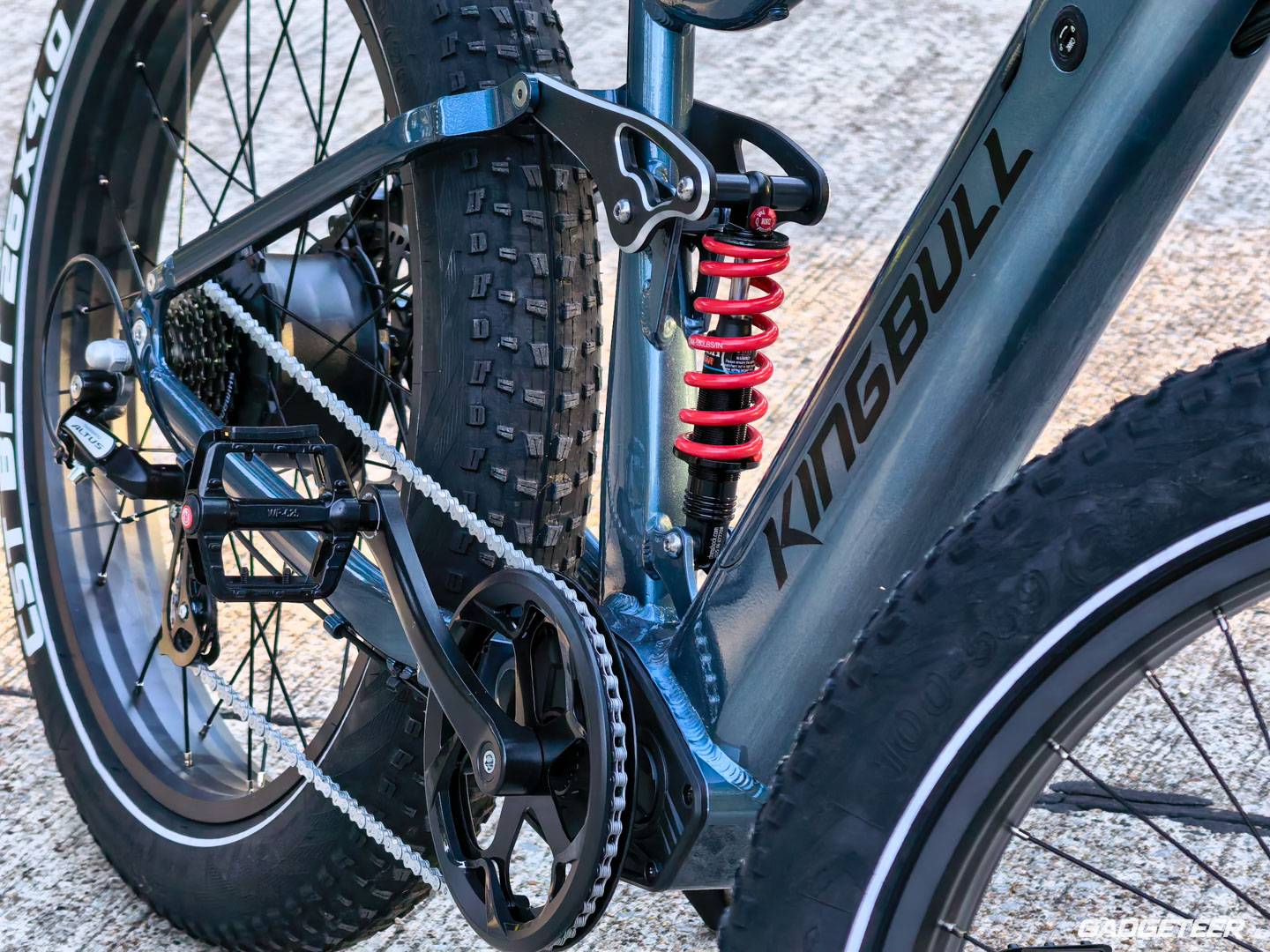 Kingbull Rover 2.0 frame and rear suspension