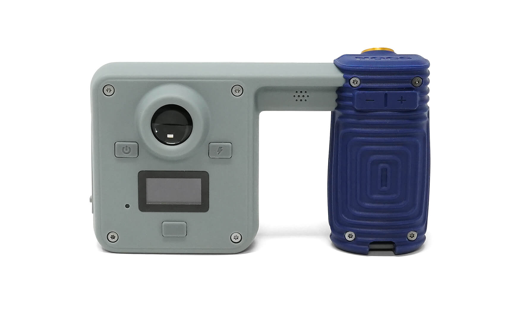 Rear controls, digital viewfinder and menu display on the Portal AFN7.