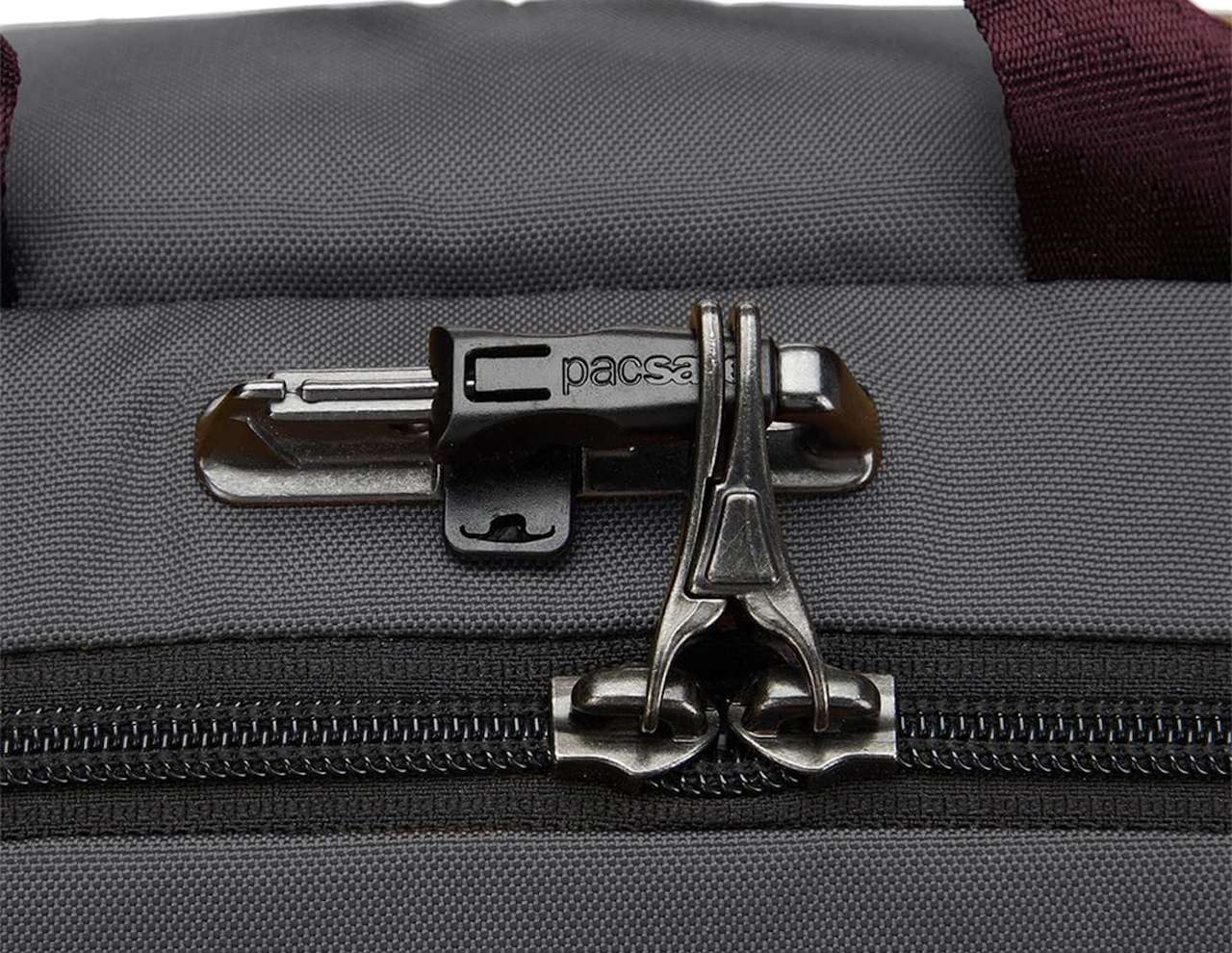 pacsafe zipper system