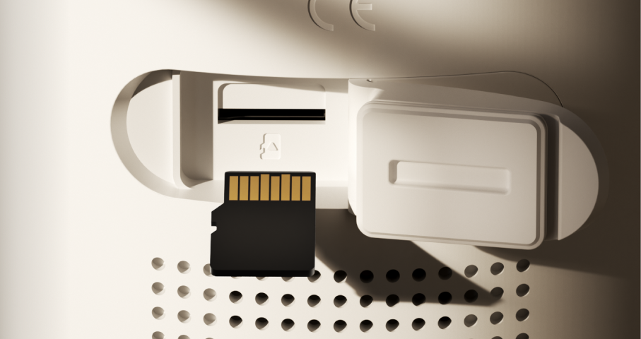 Reolink OMVI 2i Ultra microSD card slot