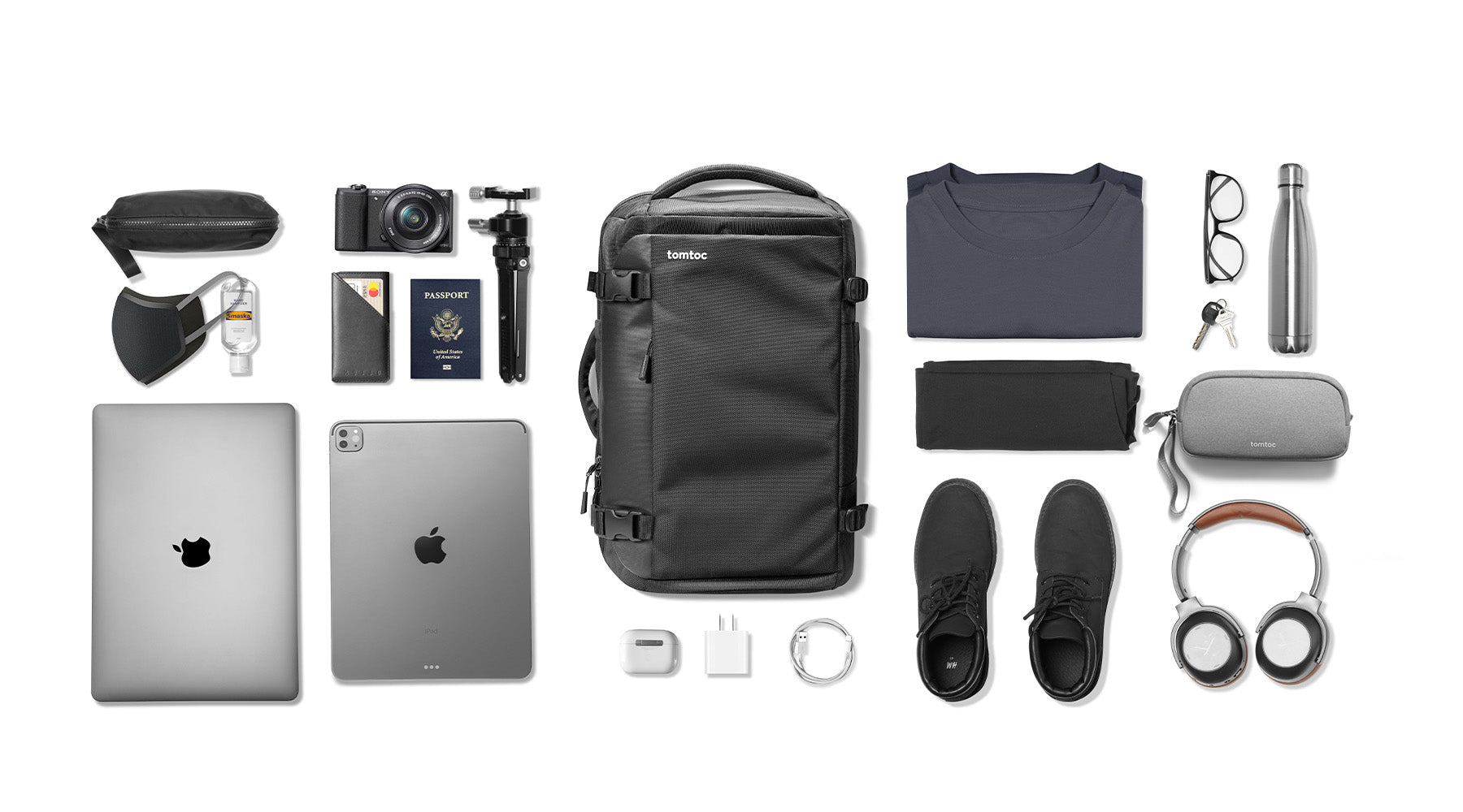 The tomtoc T66 and an example of organized travel contents