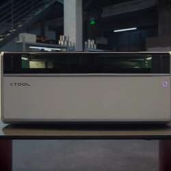 xTool X1 in a working craft studio, from xTool’s official workshop video